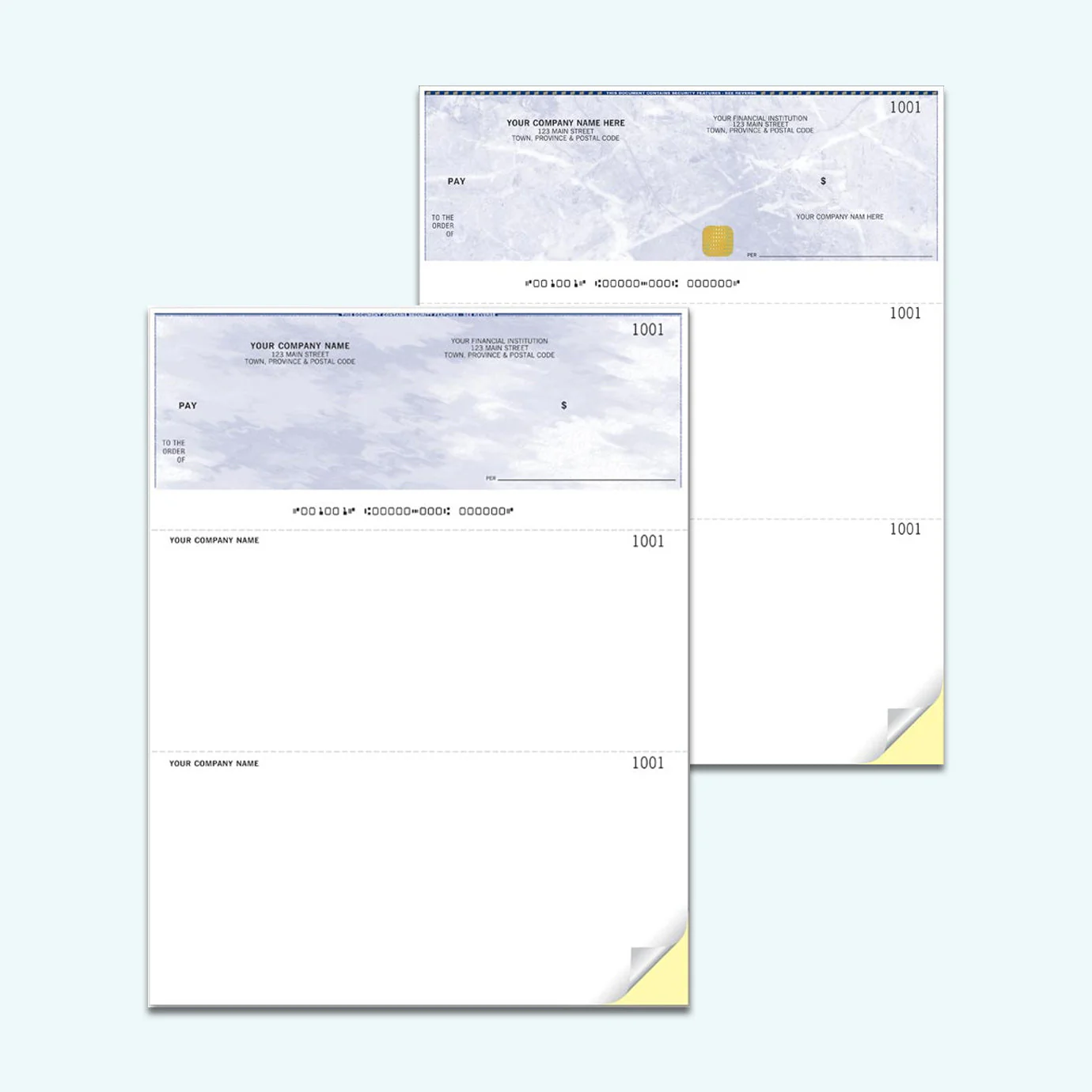 Business Cheques - Laser