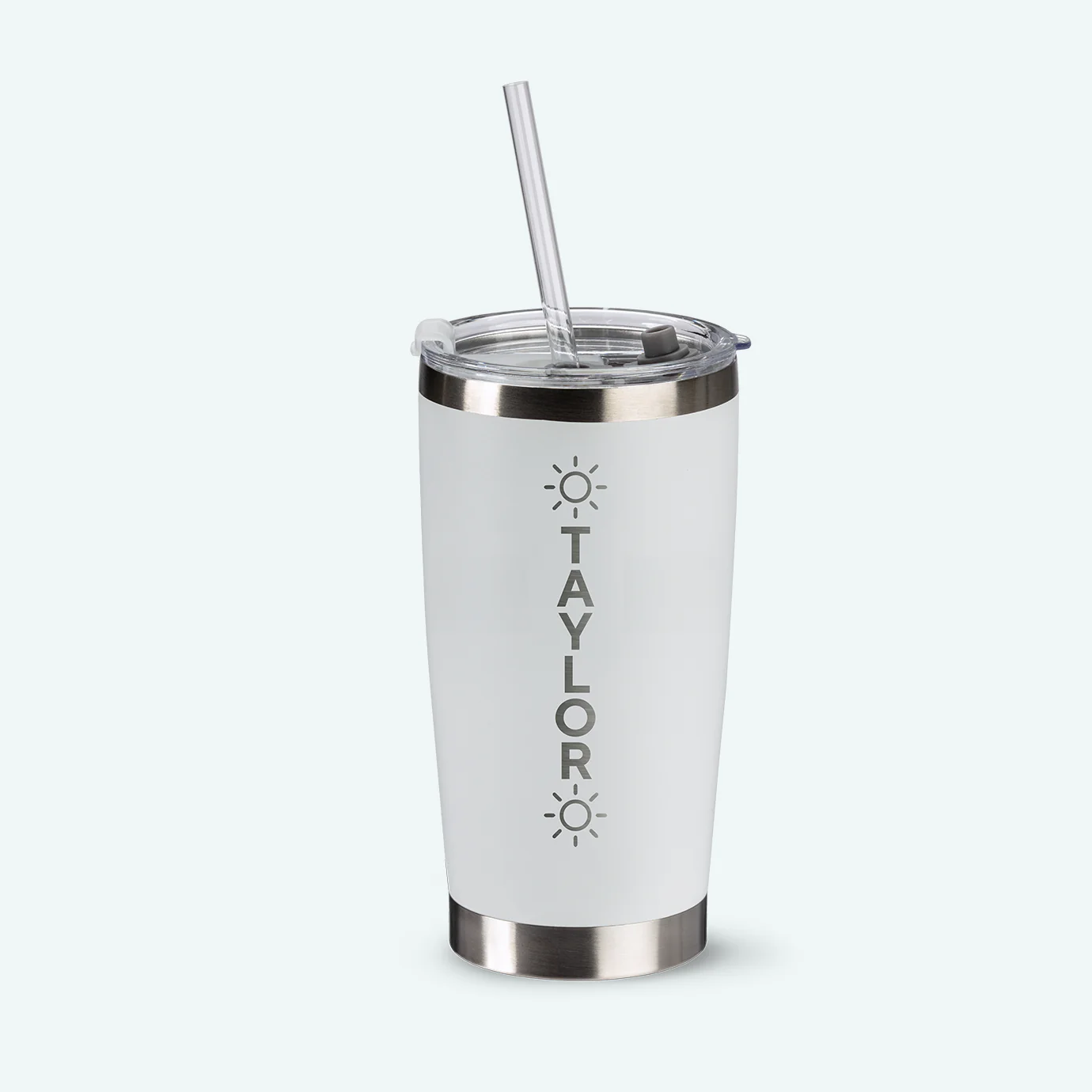 Coffee Tumbler with Straw 20z - Image 4