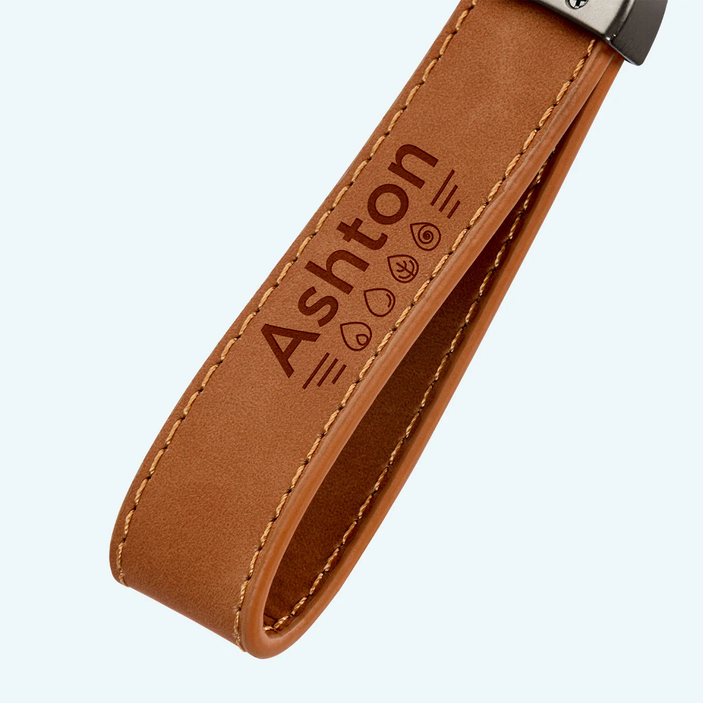 Leather Keychain - Image 2